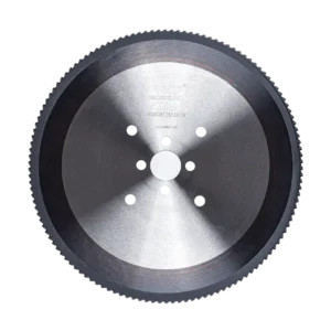 Zero-Scarf Cermet Flying Saw Blade